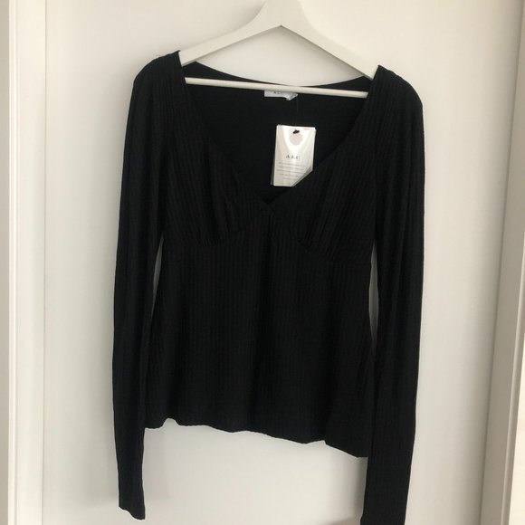 A.L.C. Denise Tee in Black - Picture 12 of 16